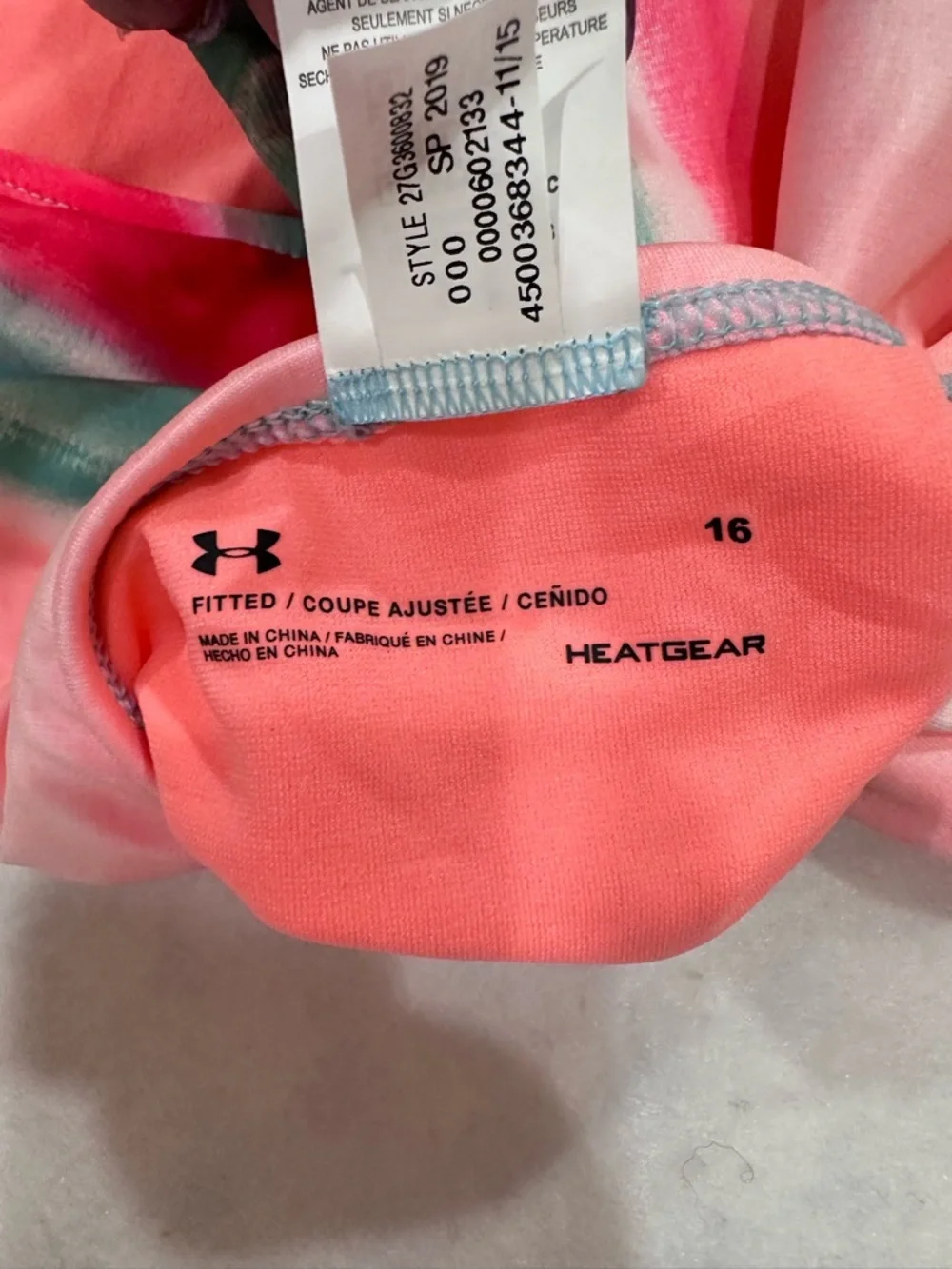Girl’s Size 16 Under Armour Swimsuit